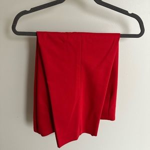 NWT Red Chaps Capri